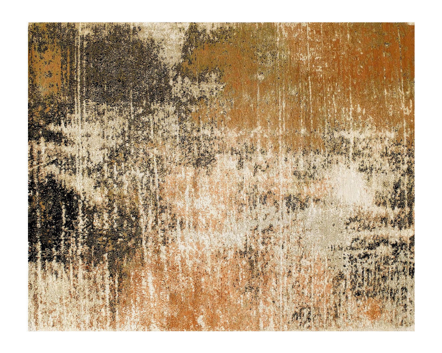 Modern carpet Grit Rust Orange price on request Buy Modern carpet Zoe Luyendijk City Grit Rust Orange