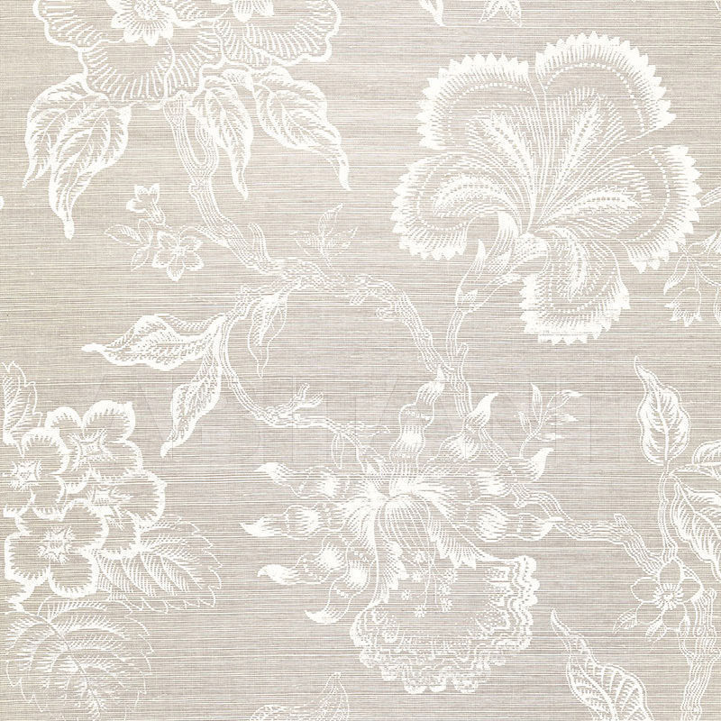 Buy Textile wallpaper HOTHOUSE FLOWERS SISAL F. Schumacher & Co. WALLCOVERINGS 5006090