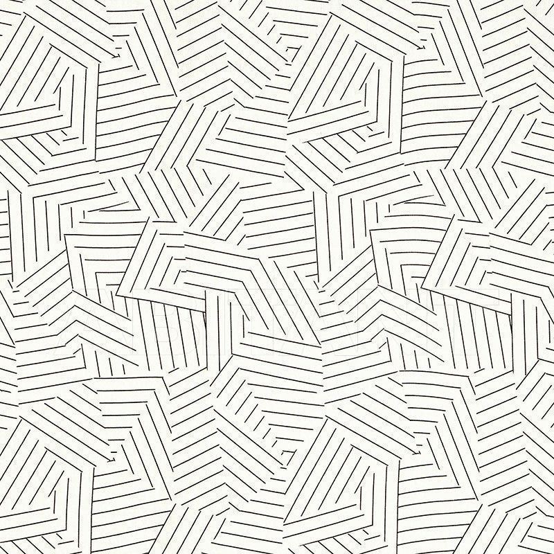 Buy Interior fabric  DECONSTRUCTED STRIPE F. Schumacher & Co. FABRICS 176050