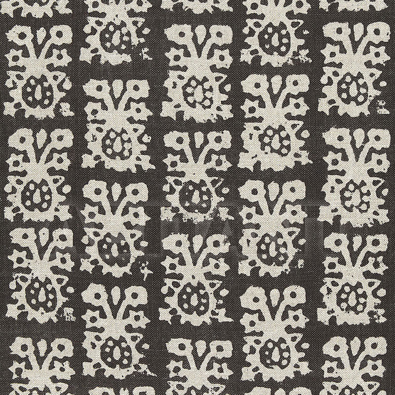 Buy Interior fabric  JAKARTA LINEN PRINT F. Schumacher & Co. FABRICS 174630