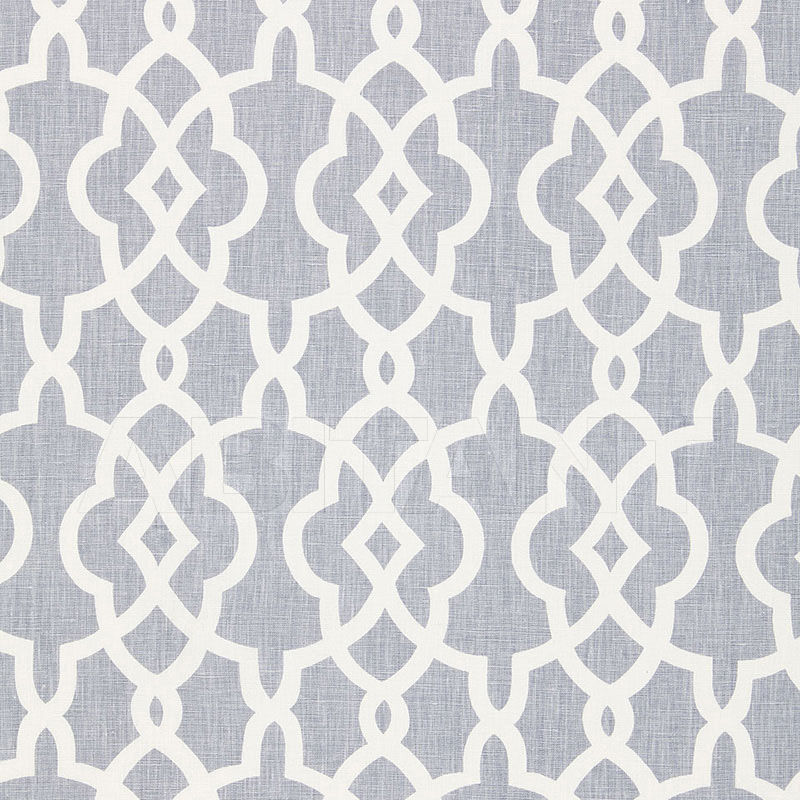 Buy Interior fabric  SUMMER PALACE FRET F. Schumacher & Co. FABRICS 174592