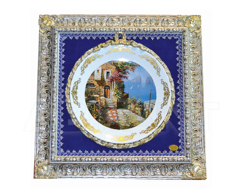 Decorative panel PA408CA price on request Buy Decorative panel Italia Cornici di Caccaviello Antonino Artistic Plates PA408CA