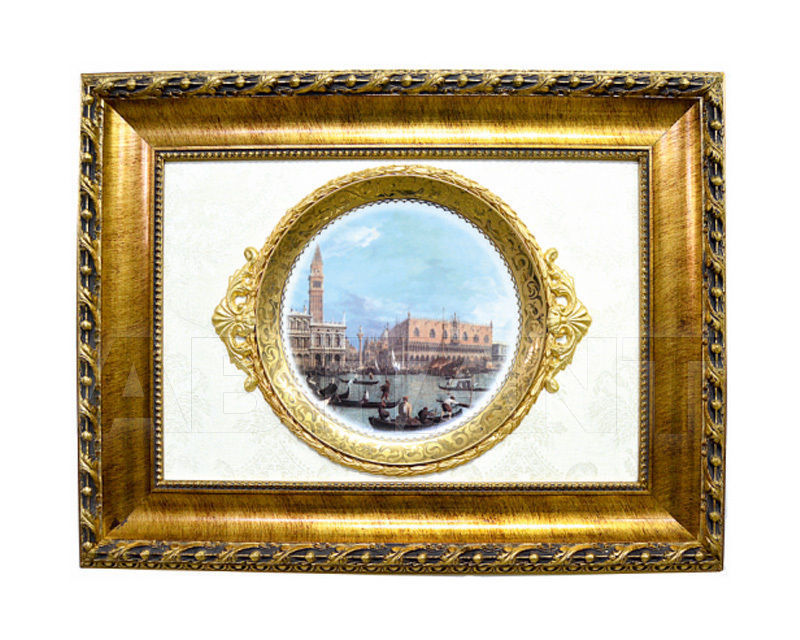 Buy Decorative panel  Italia Cornici di Caccaviello Antonino Artistic Plates VN428