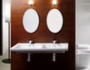 Wall mounted wash basin GSI Ceramica NORM 8625111 Contemporary / Modern