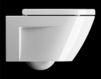 Wall mounted toilet GSI Ceramica NORM 861211 Contemporary / Modern