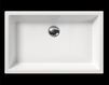 Countertop wash basin GSI Ceramica KUBE 8983011 Contemporary / Modern