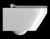 Wall mounted toilet GSI Ceramica KUBE 891511 Contemporary / Modern