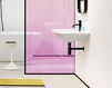 Wall mounted wash basin GSI Ceramica PURA 8825111 Contemporary / Modern