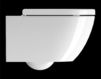 Wall mounted toilet GSI Ceramica PURA 881511 Contemporary / Modern