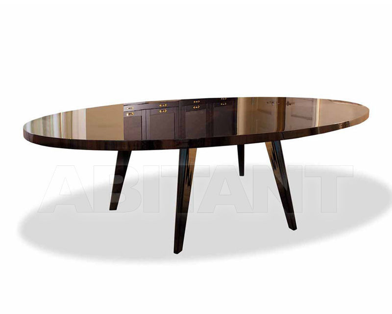 Dining table HARRY dinner table ELLIPTIC price on request Buy Dining table Dom Edizioni Table HARRY dinner table ELLIPTIC
