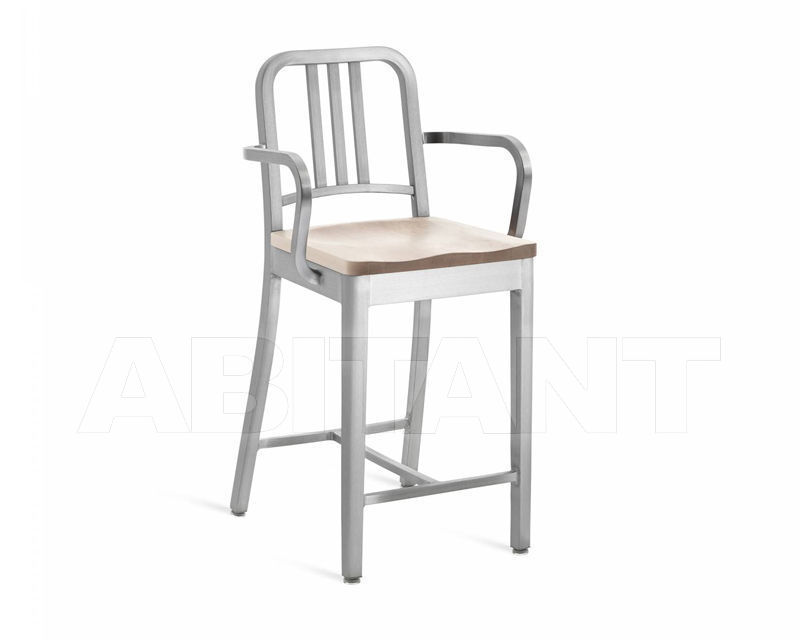 Buy Bar stool Emeco Navy Collection 1104 24 A ASH