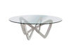 Table base CH75877 Silver Table base Phillips Collection 2018 CH75877 Loft / Fusion / Vintage / Retro