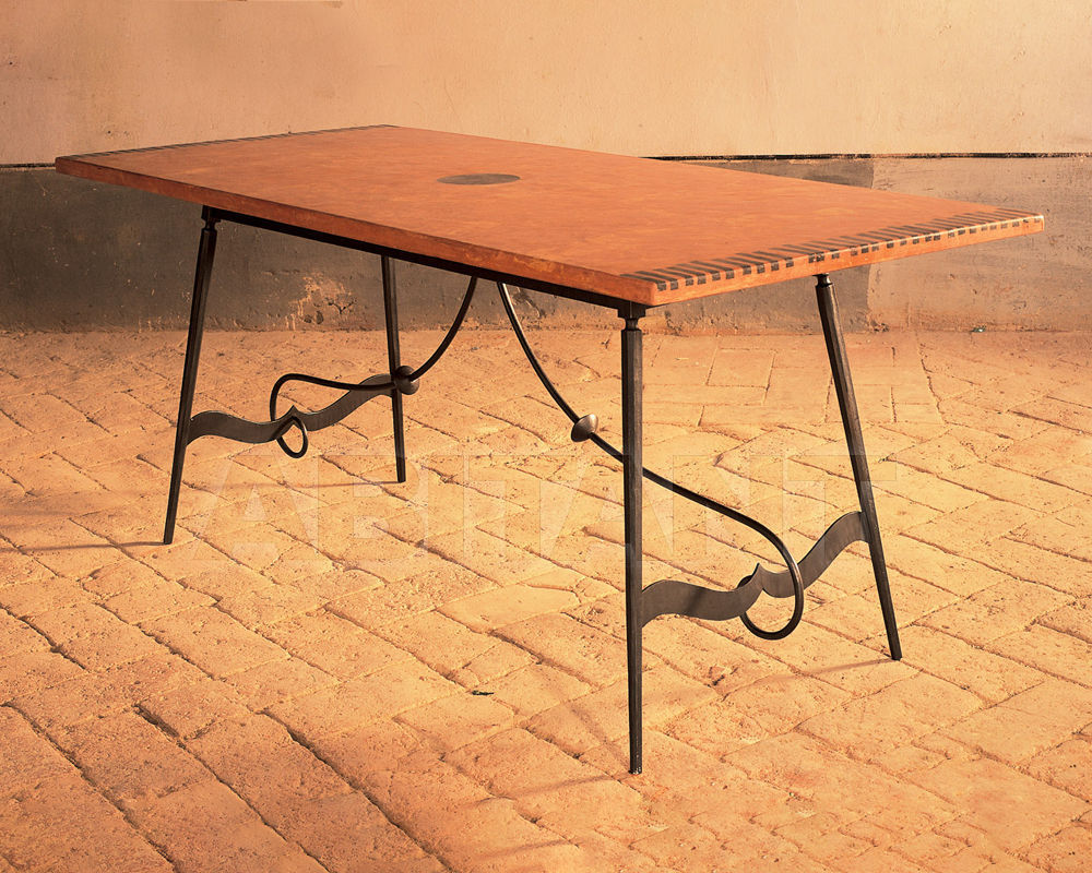 Buy Dining table Artù Caporali srl Il Ferro soffiato T54