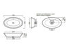 Countertop wash basin Hatria Happy Hour Y0M9 Contemporary / Modern