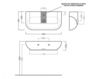 Wall mounted wash basin Hatria You & Me Y0UK Contemporary / Modern