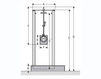 Shower fittings Hidrobox Ludic 130000001 Contemporary / Modern