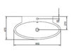 Countertop wash basin AeT Italia Lente L225 Contemporary / Modern