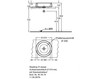 Countertop wash basin Keramag Aufsatzwaschtisch 405474 Contemporary / Modern