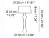 Floor lamp Tess Home switch Home 2012 SM939A C21 Contemporary / Modern
