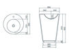 Floor mounted wash basin Trench Planit Perfection trench Contemporary / Modern