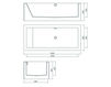 Bath tub Aquarius Planit Perfection Aquarius Contemporary / Modern