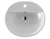 Countertop wash basin Galassia M2 5200 Contemporary / Modern