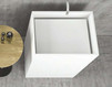Floor mounted wash basin Moma design Bathroom Collection LTC007285DX Contemporary / Modern