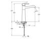 Wash basin mixer Vitra MATRIX A41759 Contemporary / Modern
