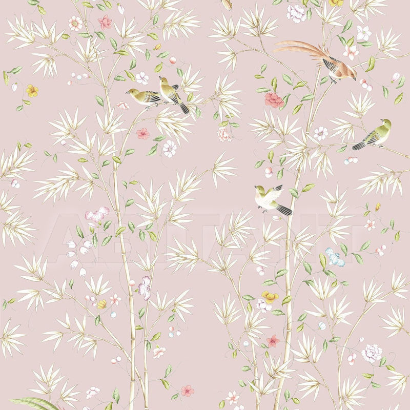 Buy Textile wallpaper LONGEVITY HILL Brunschwig & Fils 2018 P8016113.CUST001.0