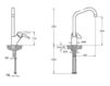 Wash basin mixer Vitra Armix V3 A42073 Contemporary / Modern