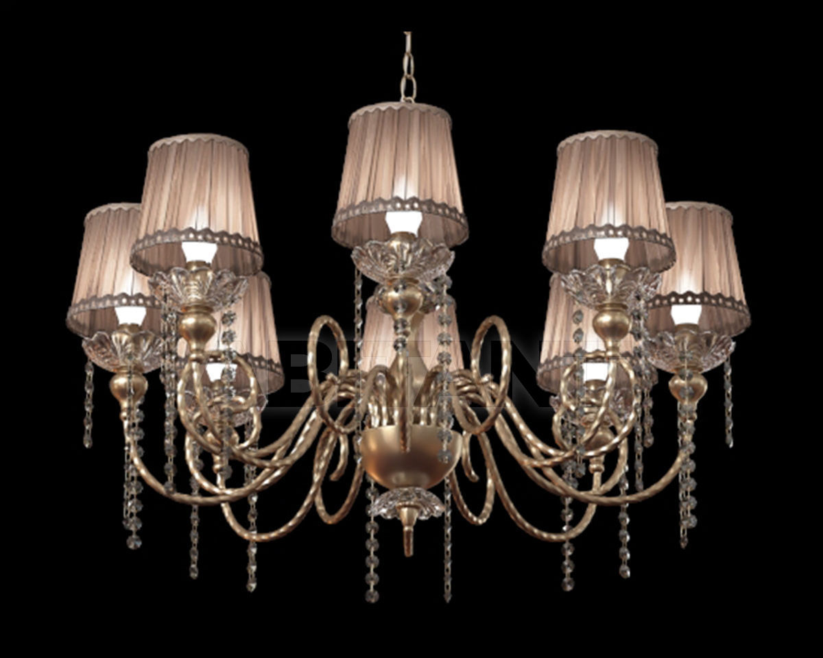 Buy Сhandelier Crystallux 2018 ALEGRIA SP8 GOLD-BROWN