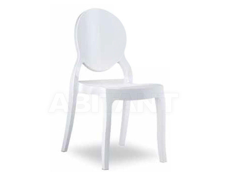 Buy Chair ELISABETH Contral Indoor 411 BCO = bianco