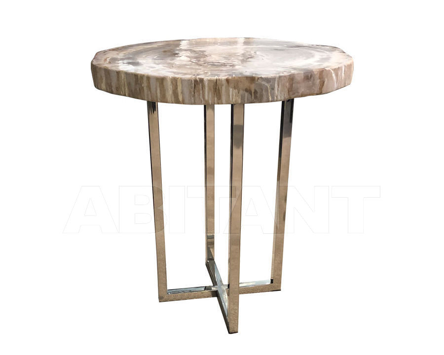 Buy Side table KEEGAN SMALL Gramercy Home 2019 522.029S-STL-SLV