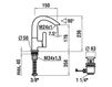 Wash basin mixer Laufen Curve Prime 3.1170.1.004.211.1 Contemporary / Modern
