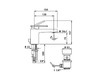 Wash basin mixer Laufen Cityprime 3.1168.1.0044.121.1 Contemporary / Modern