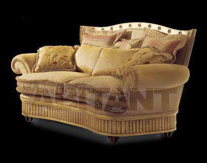 Buy Sofa SILVER AND GOLD Isacco Agostoni Contemporary 1260 2 SEATER SOFA