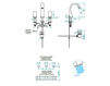Wash basin mixer THG Bathroom G04.151 Pure Contemporary / Modern