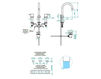Wash basin mixer THG Bathroom G78.151M Tendance Contemporary / Modern