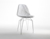 Chair Kubikoff Stolt Design Diamond'POP'Chair' Duevu'Wrinkled'leather Contemporary / Modern