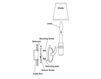 Bracket Hudson Valley Lighting Standard 982-AGB Contemporary / Modern