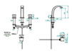 Wash basin mixer THG Bathroom J06.151M Pullman Contemporary / Modern
