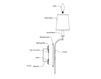 Bracket 3111-PN Silver Bracket Hudson Valley Lighting Standard 3111-PN Contemporary / Modern