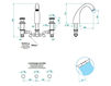 Wash basin mixer THG Bathroom G47.25 Vendôme Contemporary / Modern
