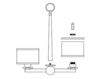Light 6113-PN white Light Hudson Valley Lighting Standard 6113-PN Contemporary / Modern