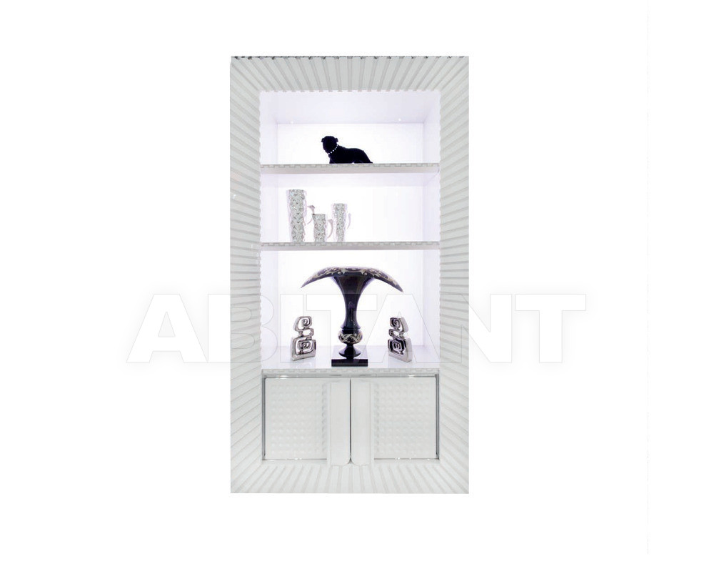 Buy Bookcase Isacco Agostoni Contemporary 1352 BAR CABINET