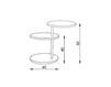 Сoffee table Arlex Design S.L. Level LE-40ML 2 Contemporary / Modern