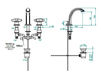 Wash basin mixer THG Bathroom A2C.151 Océania Contemporary / Modern