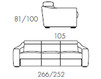 Sofa Rigosalotti SRL Overview TM671 Contemporary / Modern