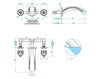 Wash basin mixer THG Bathroom A1J.20SGA Amboise Malachite Contemporary / Modern