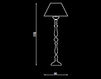 Floor lamp Menichetti srl 2013 02222 AMANB Contemporary / Modern
